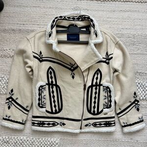 Scotch & Soda Wool Biker Jacket Petite